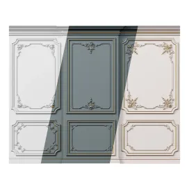 Wall molding Boiserie classic panels